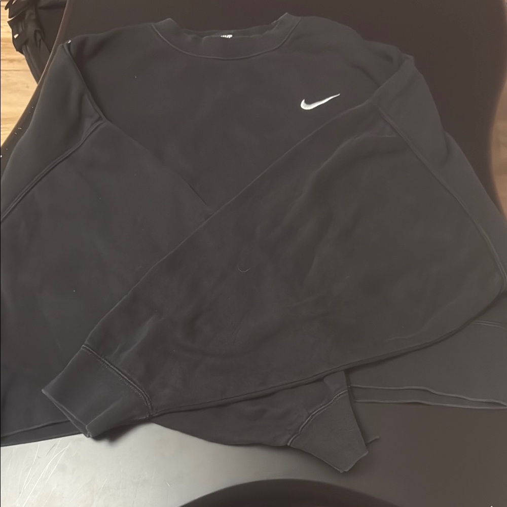 Nike Black Sweatshirt Phoenix Fleece